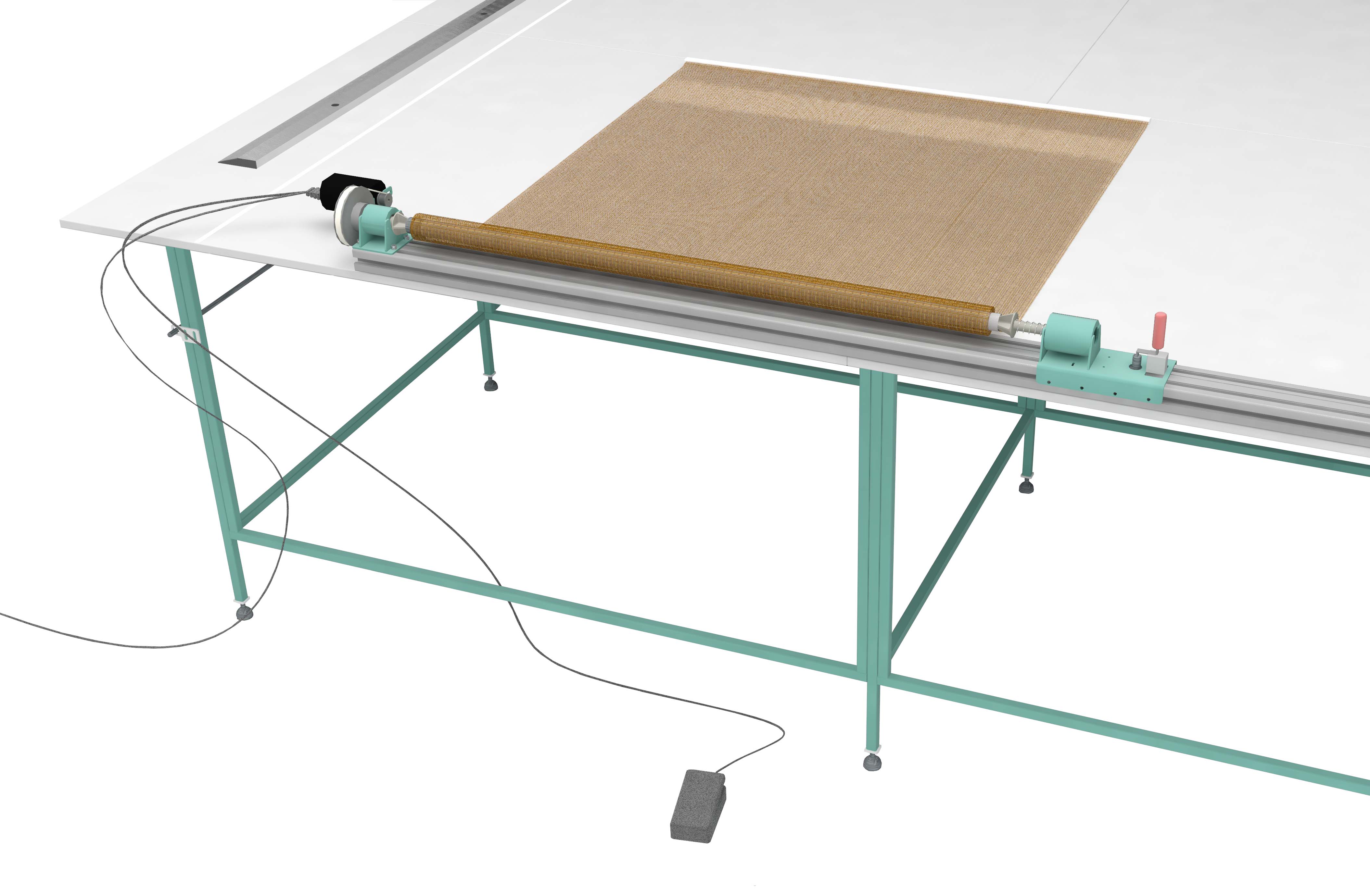Дополнение к станку для резки ткани и штор | оборудование для производства рулонных штор дополнительное